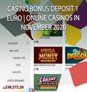 Casino deposit 1 euro