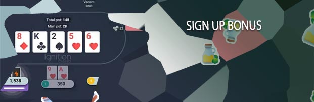Ignition casino sign up bonus