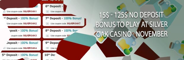 Silver oak casino no deposit bonus codes 2019