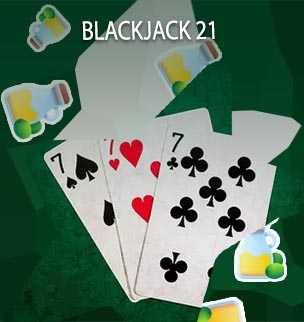 Twenty one blackjack